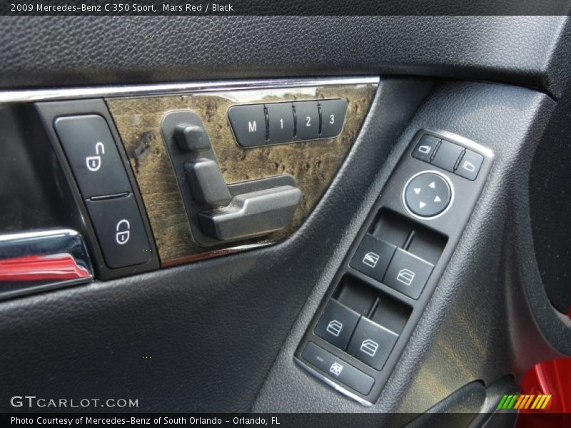 Controls of 2009 C 350 Sport