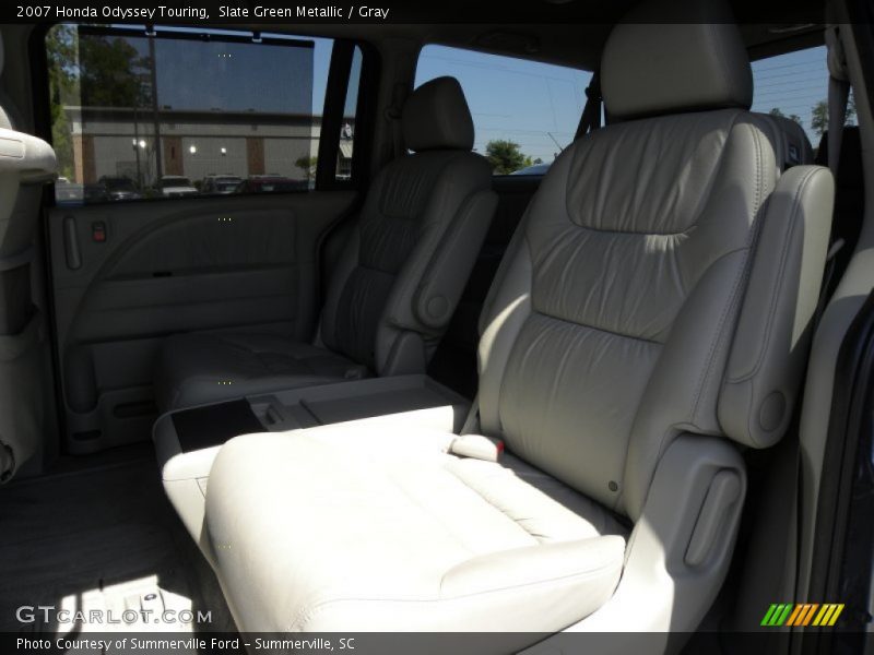 Slate Green Metallic / Gray 2007 Honda Odyssey Touring
