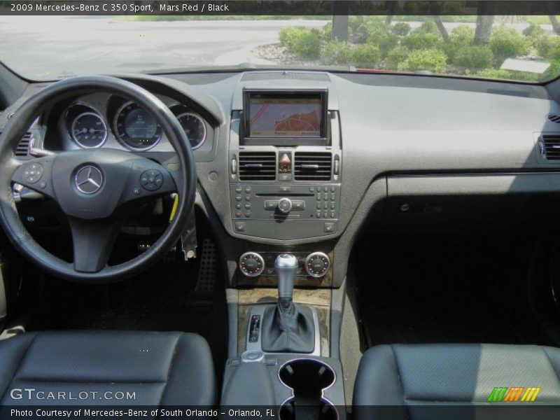 Dashboard of 2009 C 350 Sport