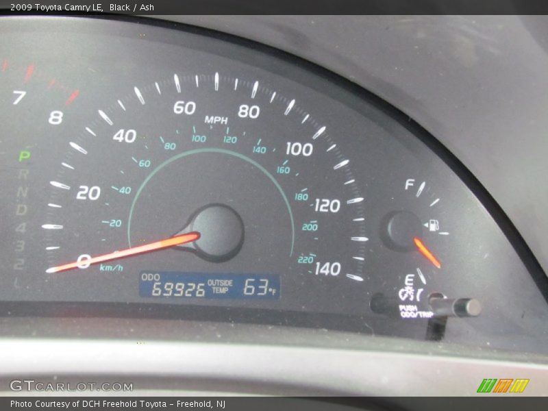 Black / Ash 2009 Toyota Camry LE