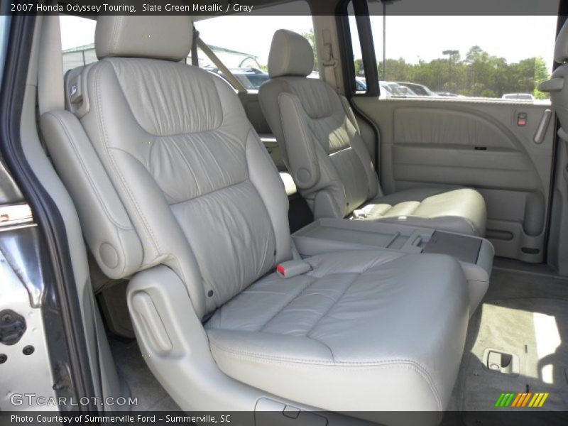 Slate Green Metallic / Gray 2007 Honda Odyssey Touring