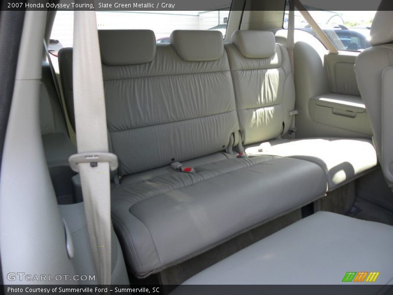 Slate Green Metallic / Gray 2007 Honda Odyssey Touring