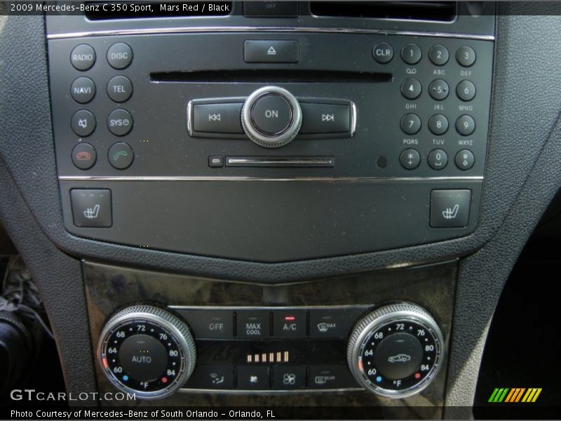 Controls of 2009 C 350 Sport