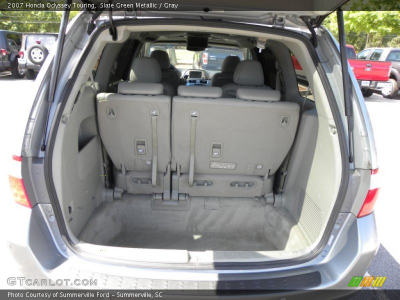 Slate Green Metallic / Gray 2007 Honda Odyssey Touring