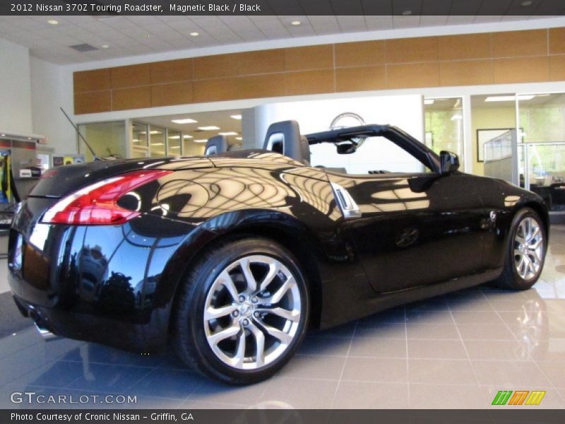 Magnetic Black / Black 2012 Nissan 370Z Touring Roadster