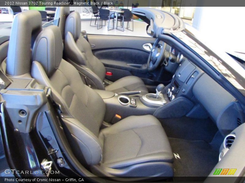 Magnetic Black / Black 2012 Nissan 370Z Touring Roadster
