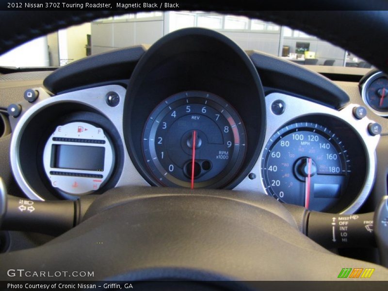 Magnetic Black / Black 2012 Nissan 370Z Touring Roadster