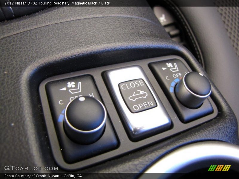 Magnetic Black / Black 2012 Nissan 370Z Touring Roadster
