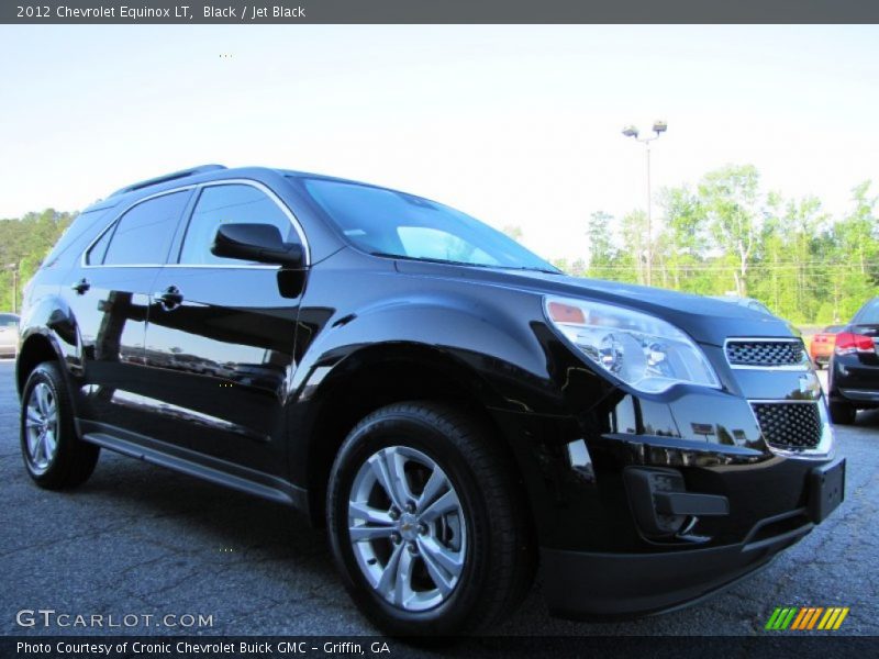 Black / Jet Black 2012 Chevrolet Equinox LT