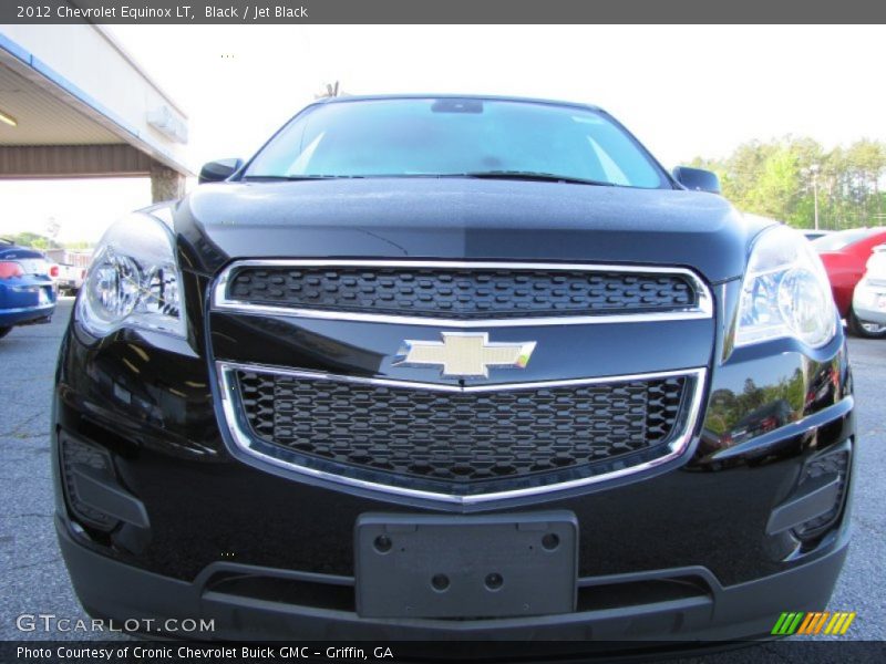 Black / Jet Black 2012 Chevrolet Equinox LT