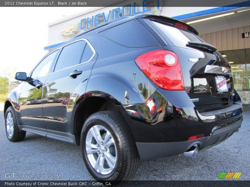 Black / Jet Black 2012 Chevrolet Equinox LT