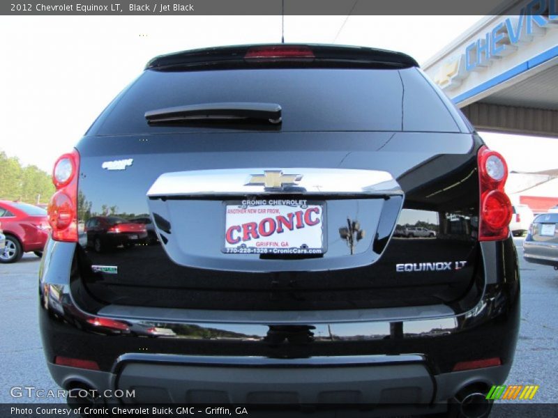 Black / Jet Black 2012 Chevrolet Equinox LT