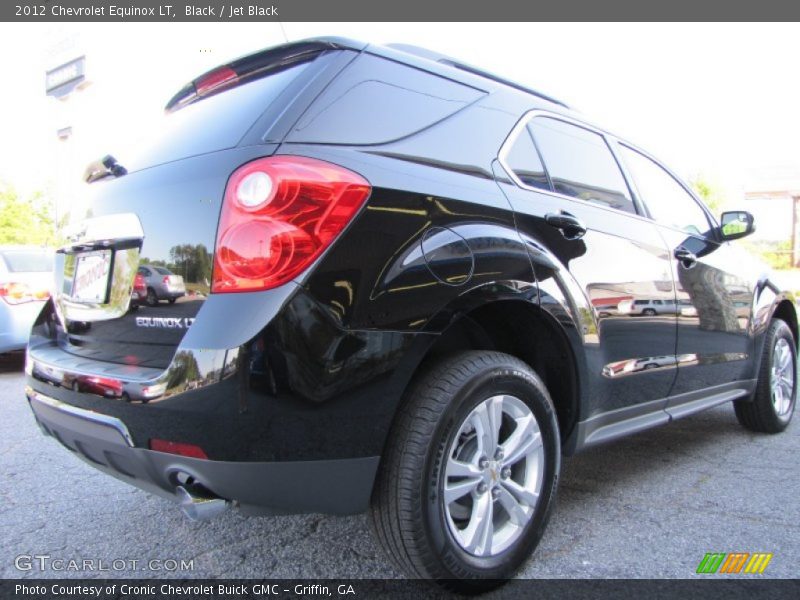 Black / Jet Black 2012 Chevrolet Equinox LT