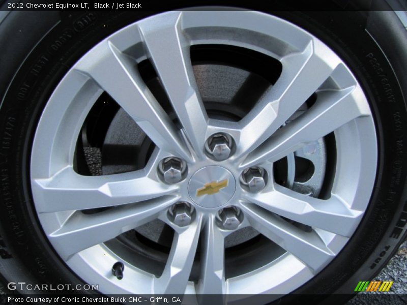 Black / Jet Black 2012 Chevrolet Equinox LT