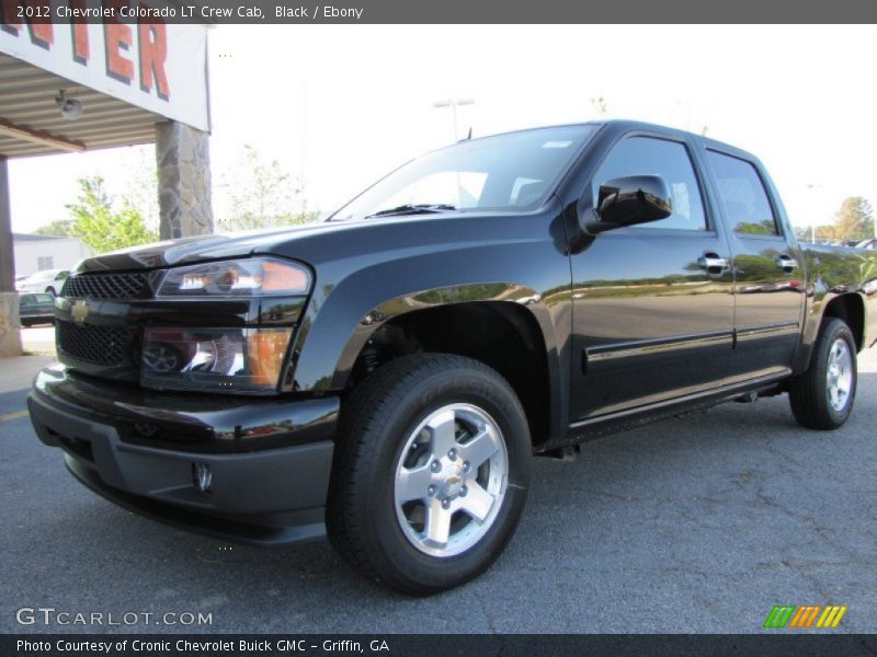 Black / Ebony 2012 Chevrolet Colorado LT Crew Cab