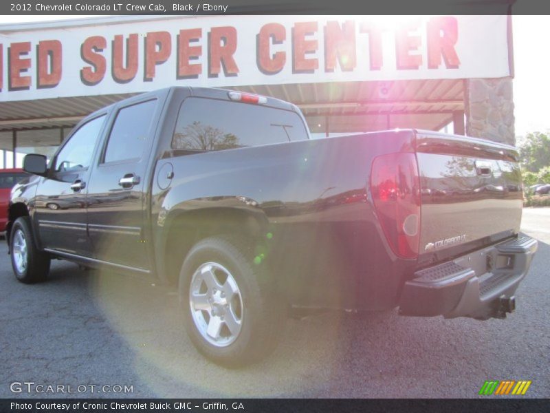 Black / Ebony 2012 Chevrolet Colorado LT Crew Cab