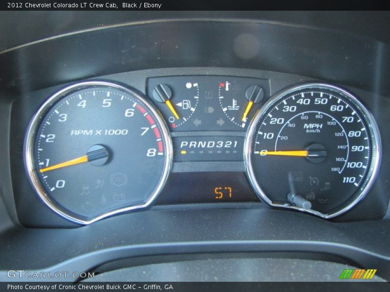  2012 Colorado LT Crew Cab LT Crew Cab Gauges