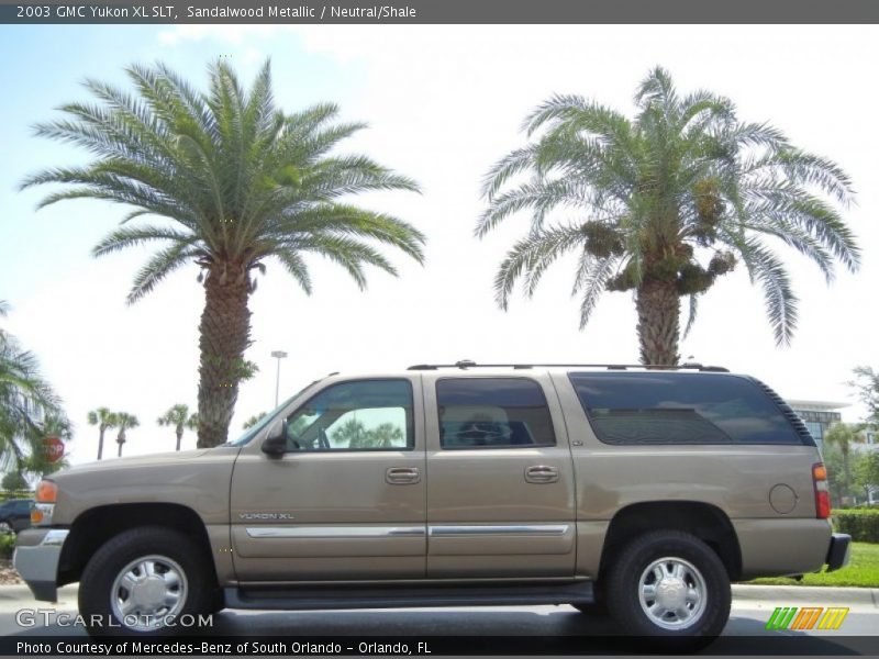 Sandalwood Metallic / Neutral/Shale 2003 GMC Yukon XL SLT