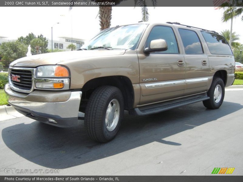 Sandalwood Metallic / Neutral/Shale 2003 GMC Yukon XL SLT