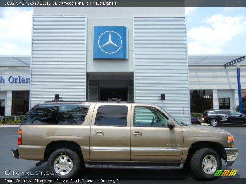 Sandalwood Metallic / Neutral/Shale 2003 GMC Yukon XL SLT