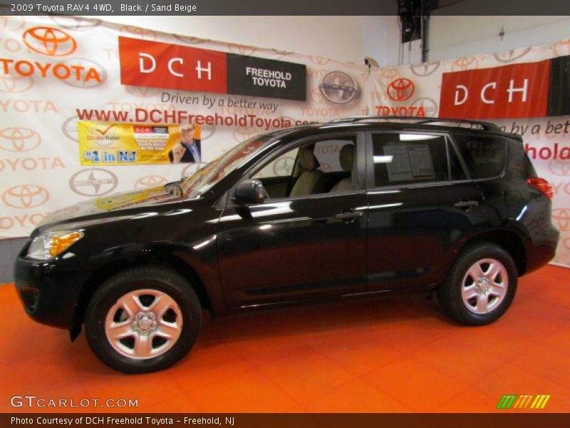 Black / Sand Beige 2009 Toyota RAV4 4WD