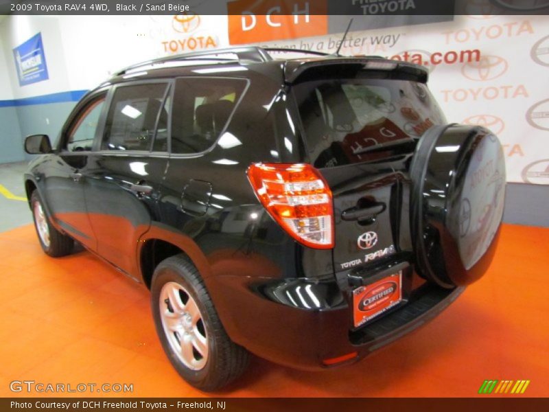 Black / Sand Beige 2009 Toyota RAV4 4WD