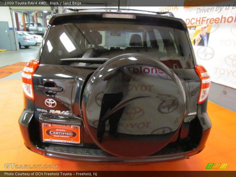 Black / Sand Beige 2009 Toyota RAV4 4WD