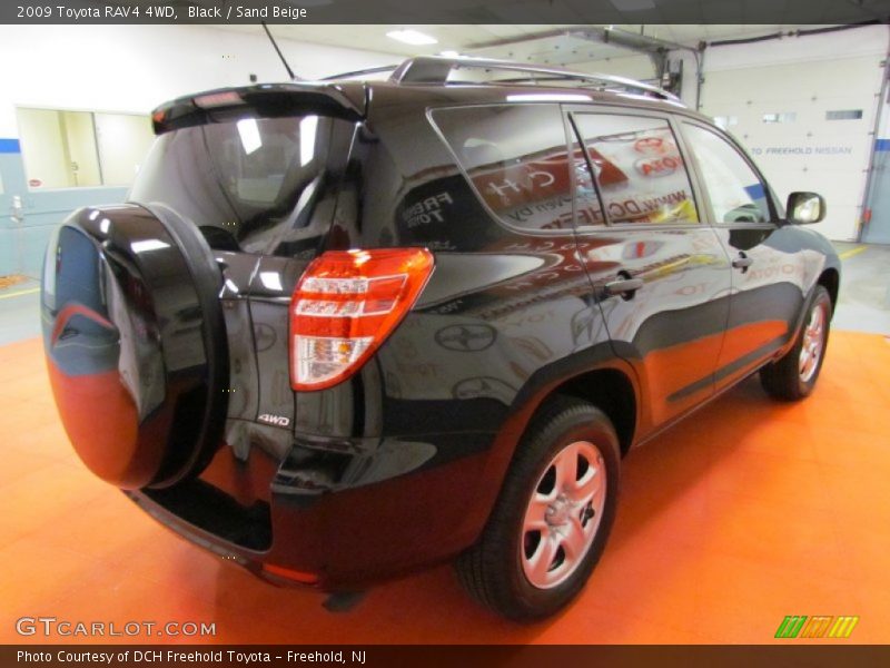 Black / Sand Beige 2009 Toyota RAV4 4WD