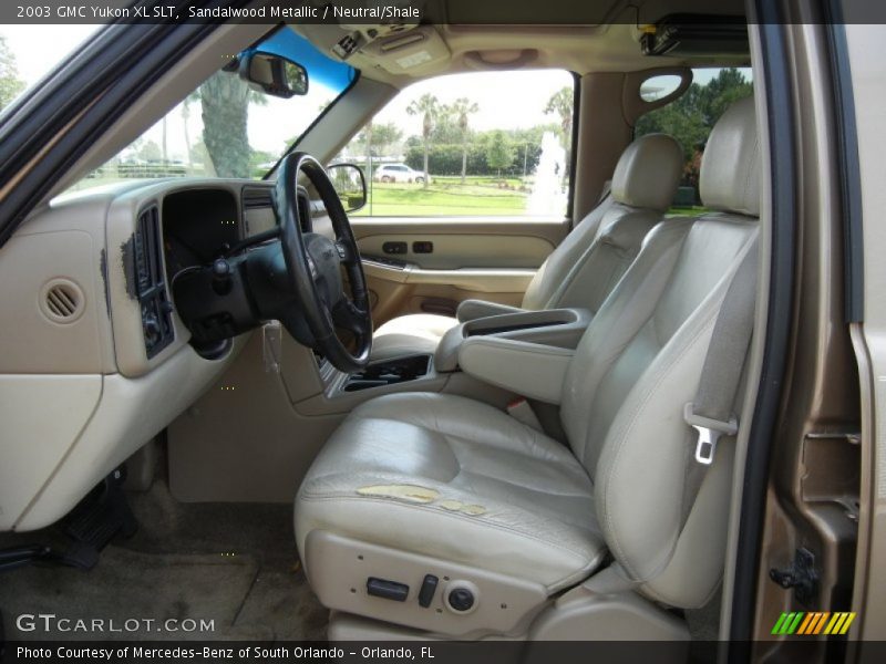 Sandalwood Metallic / Neutral/Shale 2003 GMC Yukon XL SLT