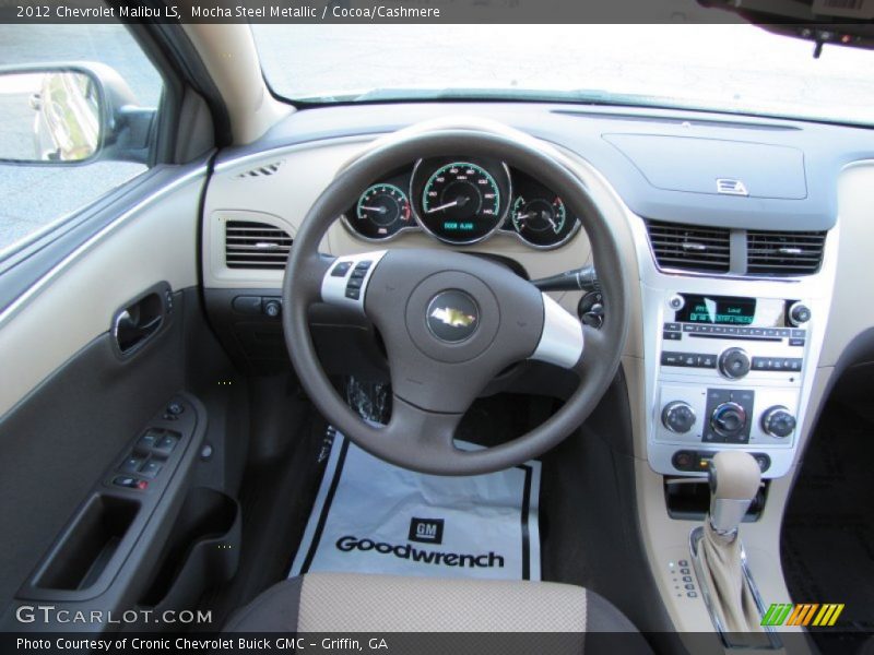 Mocha Steel Metallic / Cocoa/Cashmere 2012 Chevrolet Malibu LS