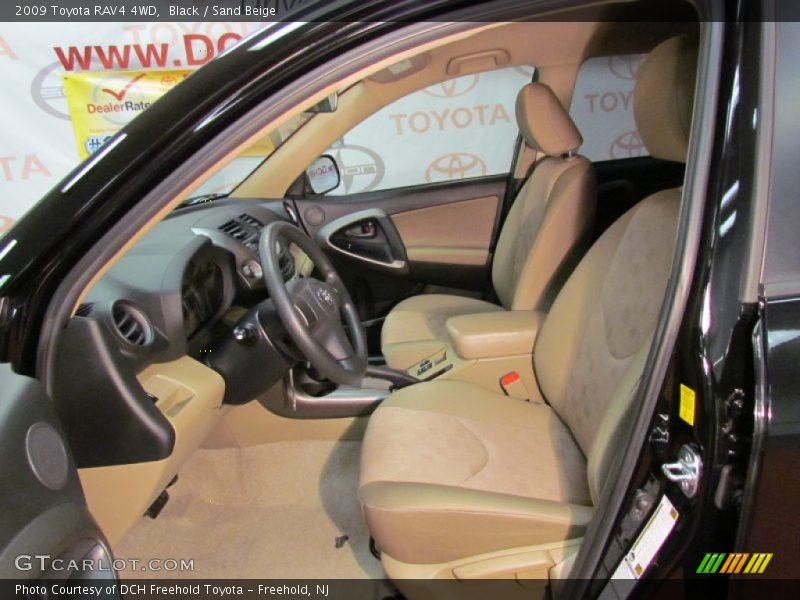 Black / Sand Beige 2009 Toyota RAV4 4WD