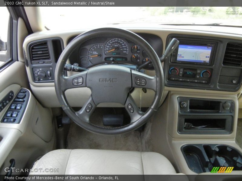 Sandalwood Metallic / Neutral/Shale 2003 GMC Yukon XL SLT