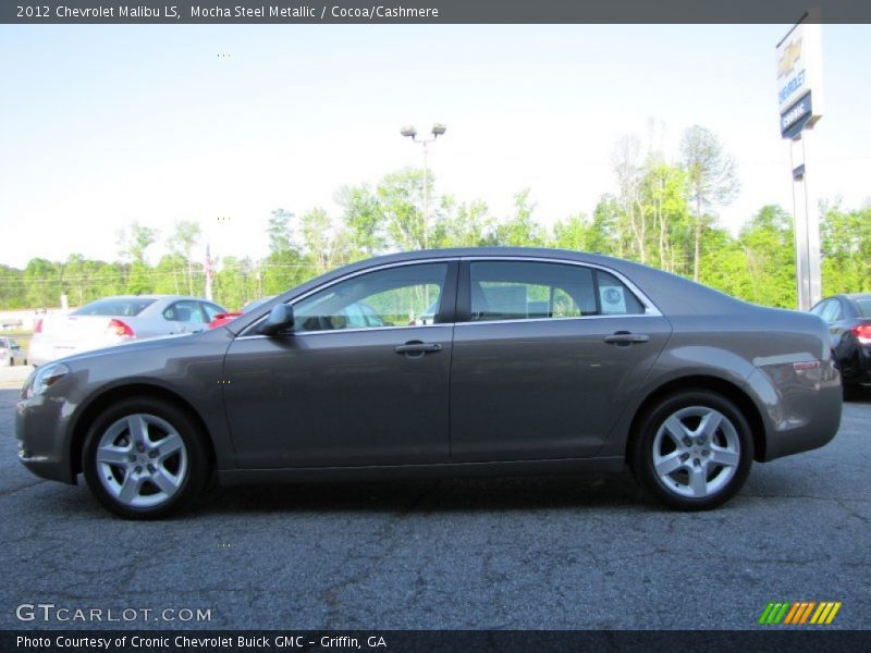 Mocha Steel Metallic / Cocoa/Cashmere 2012 Chevrolet Malibu LS