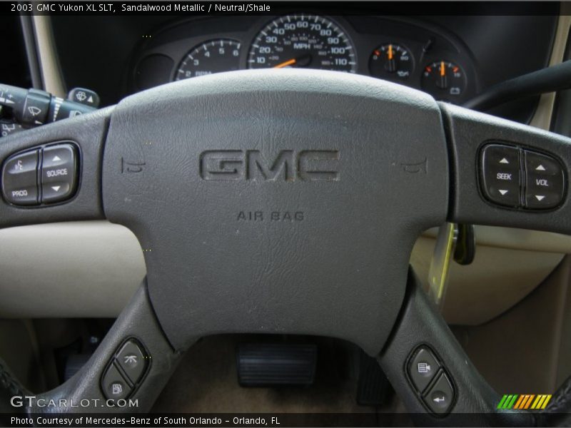 Sandalwood Metallic / Neutral/Shale 2003 GMC Yukon XL SLT