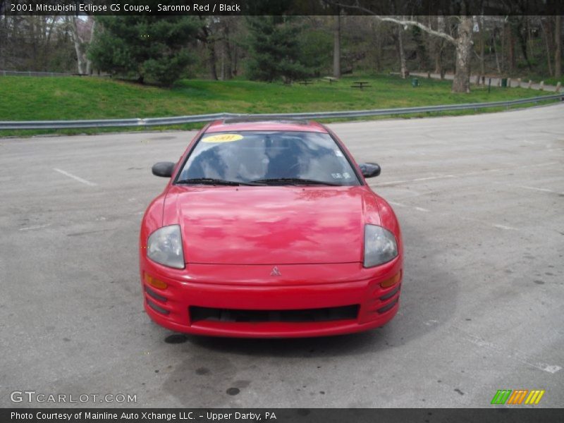 Saronno Red / Black 2001 Mitsubishi Eclipse GS Coupe