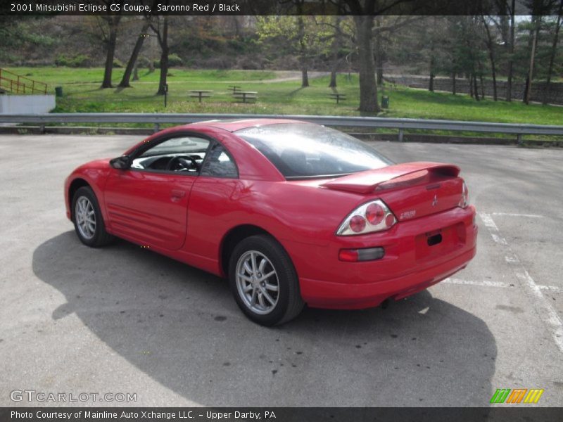 Saronno Red / Black 2001 Mitsubishi Eclipse GS Coupe