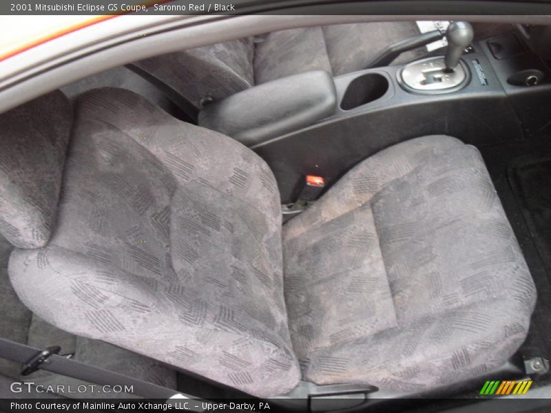Saronno Red / Black 2001 Mitsubishi Eclipse GS Coupe