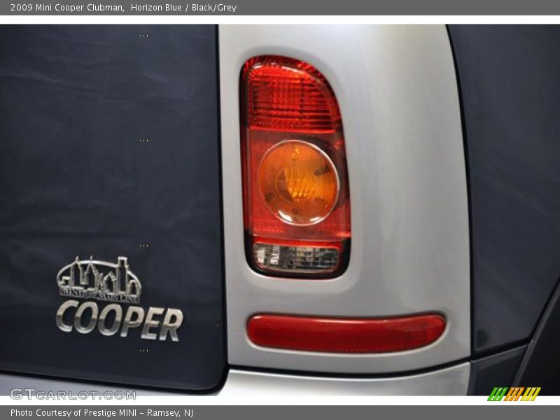 Horizon Blue / Black/Grey 2009 Mini Cooper Clubman