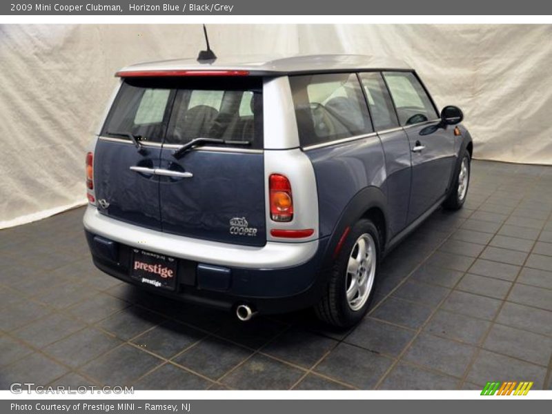 Horizon Blue / Black/Grey 2009 Mini Cooper Clubman