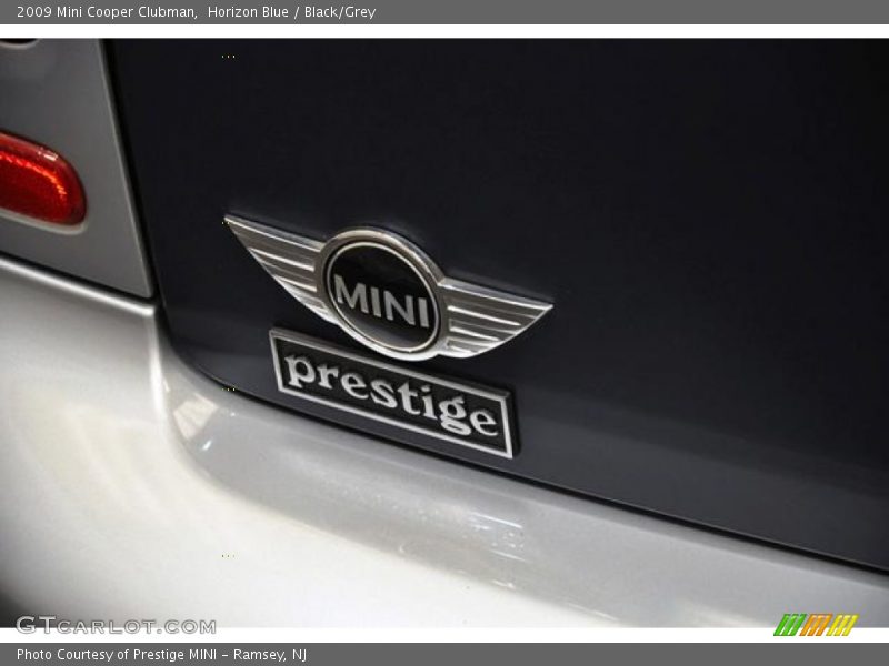 Horizon Blue / Black/Grey 2009 Mini Cooper Clubman