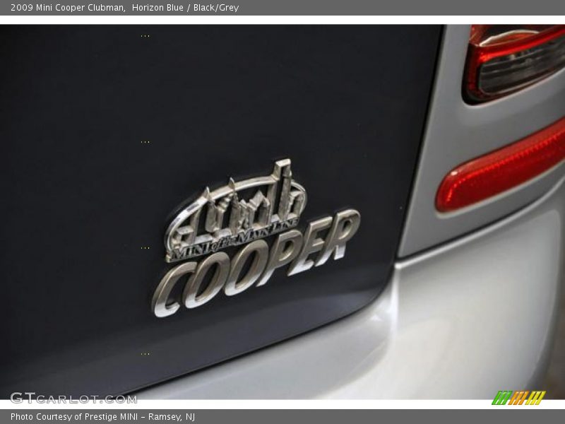 Horizon Blue / Black/Grey 2009 Mini Cooper Clubman