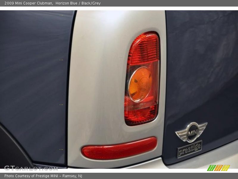 Horizon Blue / Black/Grey 2009 Mini Cooper Clubman