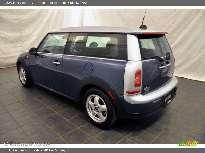 Horizon Blue / Black/Grey 2009 Mini Cooper Clubman