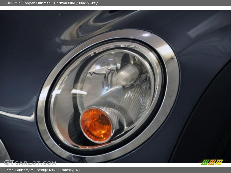 Horizon Blue / Black/Grey 2009 Mini Cooper Clubman