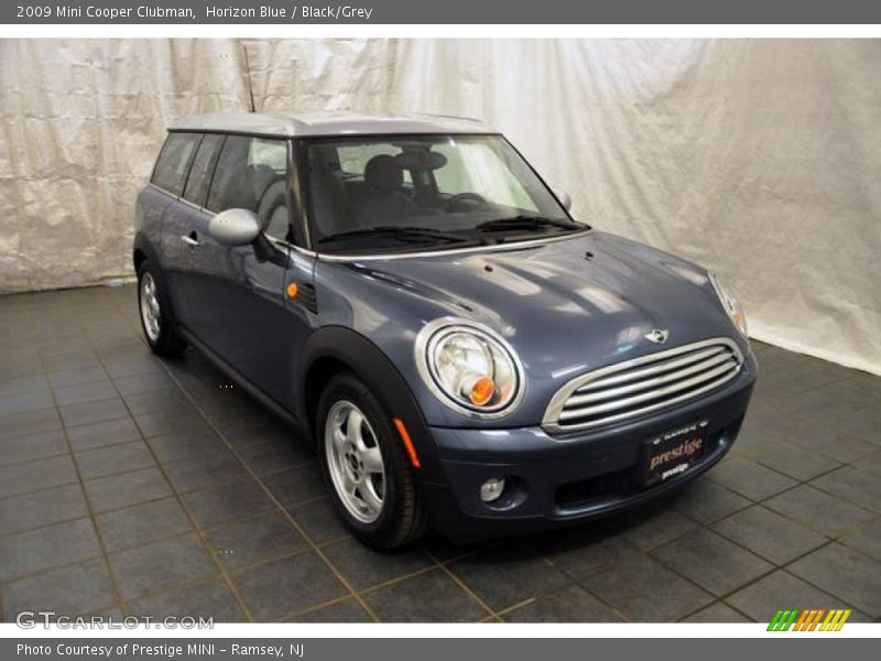 Horizon Blue / Black/Grey 2009 Mini Cooper Clubman