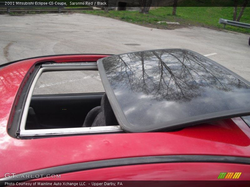 Sunroof of 2001 Eclipse GS Coupe