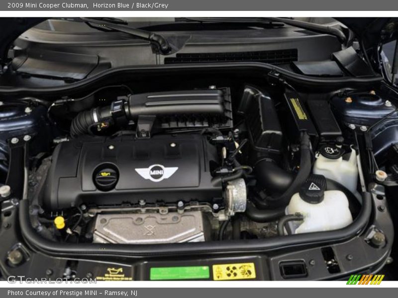 Horizon Blue / Black/Grey 2009 Mini Cooper Clubman