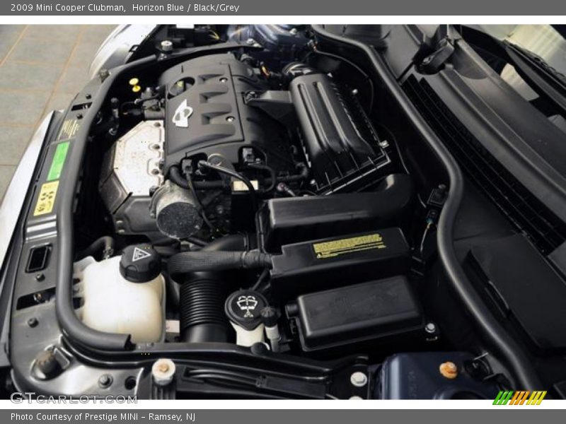 Horizon Blue / Black/Grey 2009 Mini Cooper Clubman