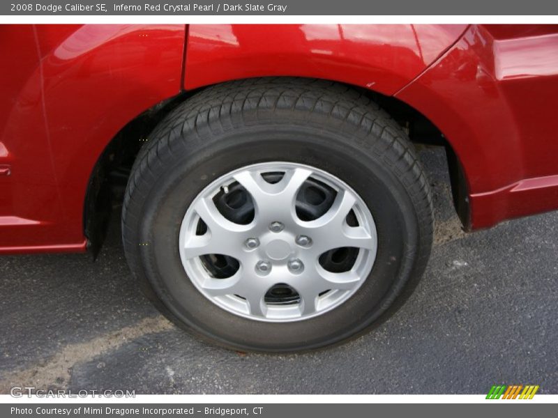 Inferno Red Crystal Pearl / Dark Slate Gray 2008 Dodge Caliber SE