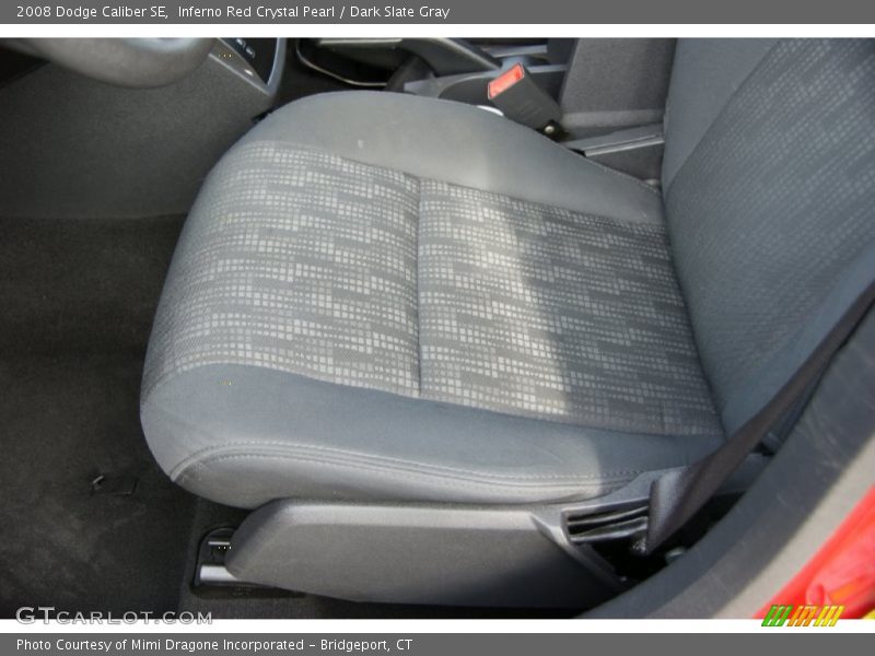 Inferno Red Crystal Pearl / Dark Slate Gray 2008 Dodge Caliber SE